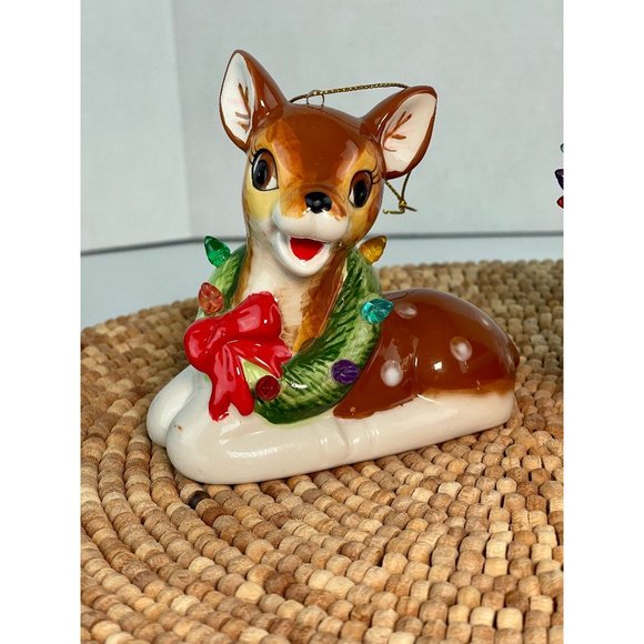 Mr. Christmas Santa and Reindeer Light-Up Set, Mister Christmas Retro Lite Up - Picture 3 of 10